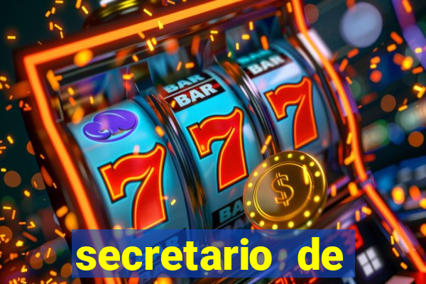 secretario de esporte salario